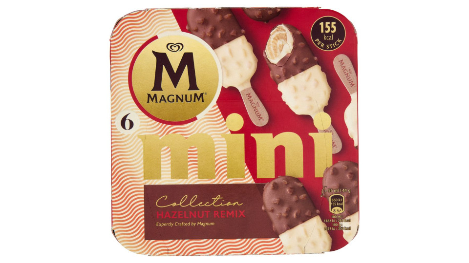 Magnum mini Collection Hazelnut Remix 6 x 44 g