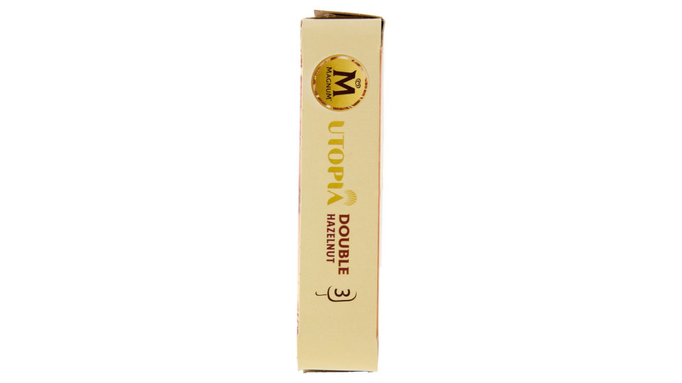 Magnum Utopia Double Hazelnut Nocciola 3 Gelati 211,5 g