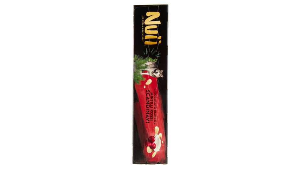 NUII Cioccolato Bianco e Mirtilli Rossi Scandinavi 4x67g