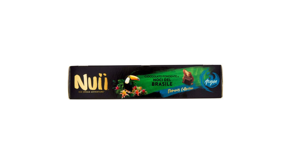 NUII Cioccolato Fondente e Noci del Brasile 3x69g