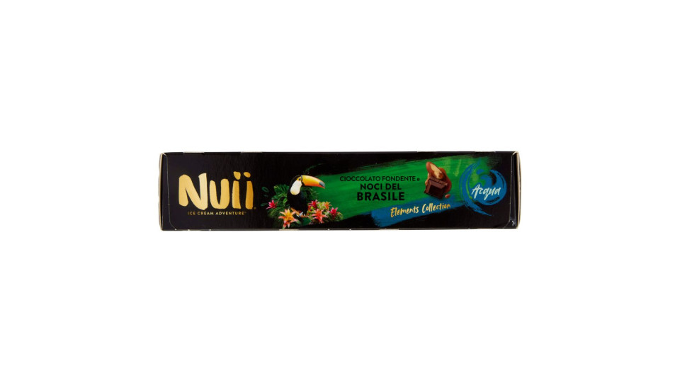 NUII Cioccolato Fondente e Noci del Brasile 3x69g