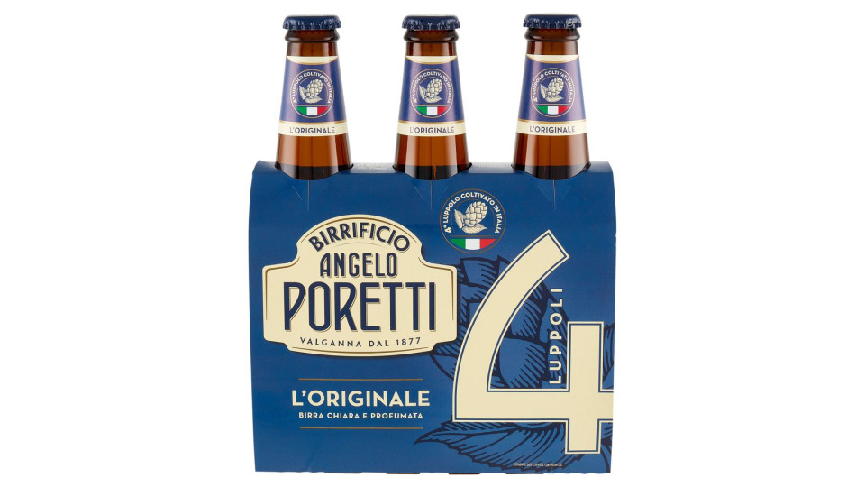 Birrificio Angelo Poretti l'Originale 4 Luppoli 3 x 33 cl