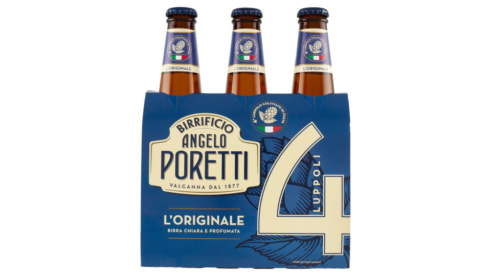Birrificio Angelo Poretti l'Originale 4 Luppoli 3 x 33 cl