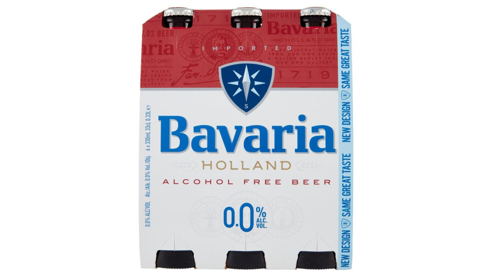 Bavaria 0.0% Birra Analcolica IPA bott.6x330ml