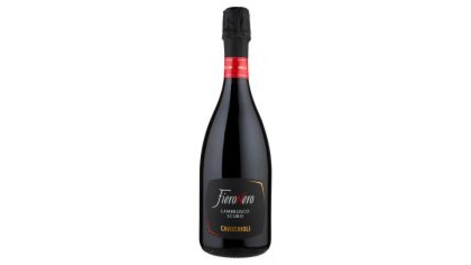 Cavicchioli FieroNero Lambrusco Scuro Lambrusco dell'Emilia IGT 75 cl