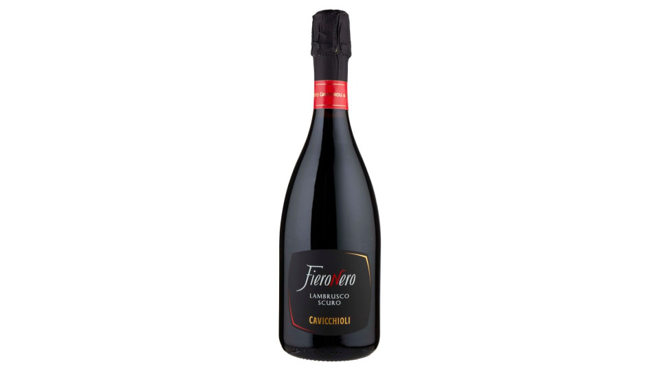 Cavicchioli FieroNero Lambrusco Scuro Lambrusco dell'Emilia IGT 75 cl