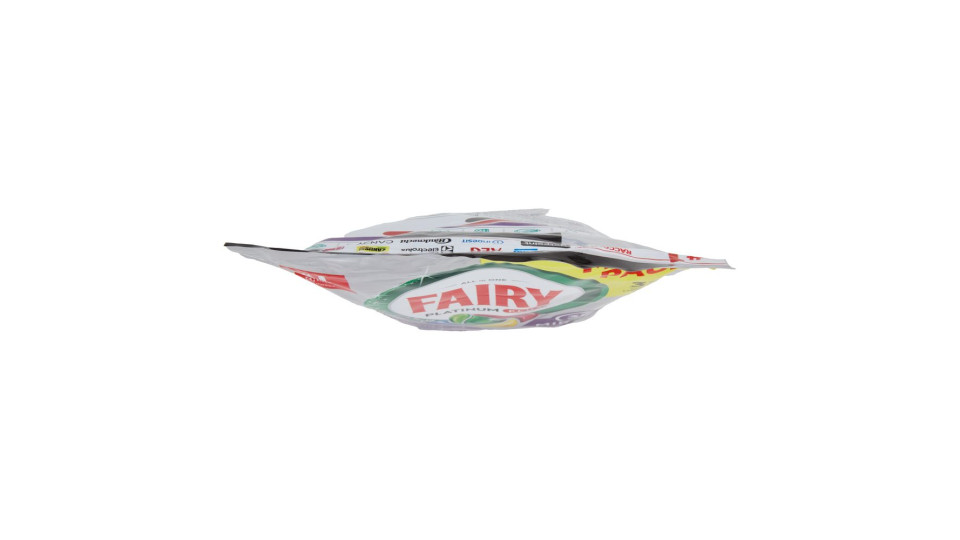 Fairy Pastiglie Lavastoviglie Platinum Plus All in One Miracle, Detersivo Piatti Limone 32 Caps 527g