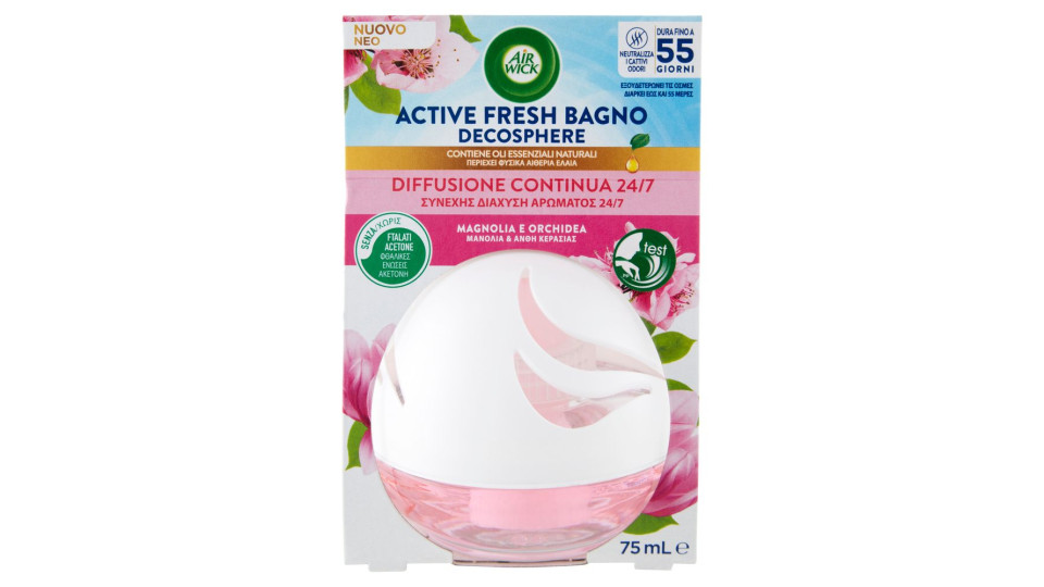 Air Wick Active Fresh Bagno Magnolia e Orchidea 75 mL