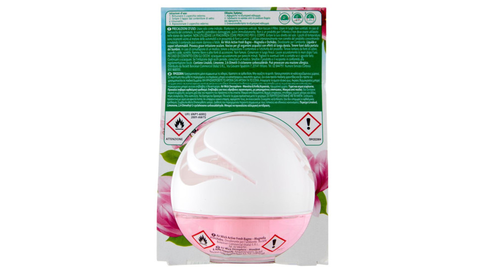 Air Wick Active Fresh Bagno Magnolia e Orchidea 75 mL