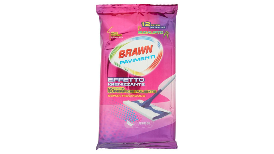 Brawn Panni Pavimenti 12 pz