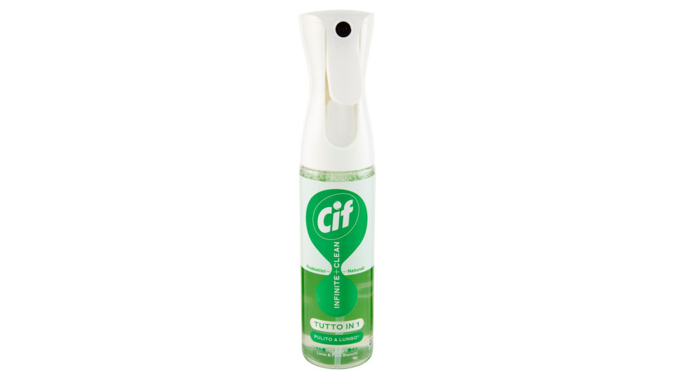 Cif Infinite + Clean Tutto in 1 Clean Lime & Fiori Bianchi 280 ml