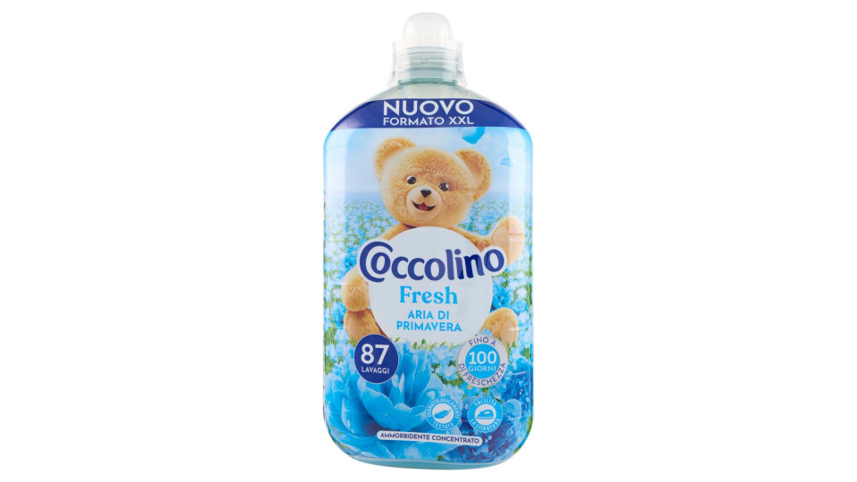 Coccolino Ammorbidente Concentrato Fresh Lavanda Mediterranea 87 Lavaggi 1827 ml