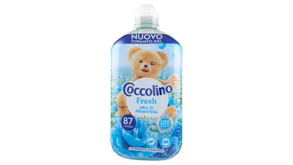 Coccolino Ammorbidente Concentrato Fresh Lavanda Mediterranea 87 Lavaggi 1827 ml