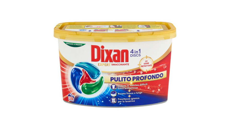 DIXAN Discs Expert Smacchiante 19pz (323g)