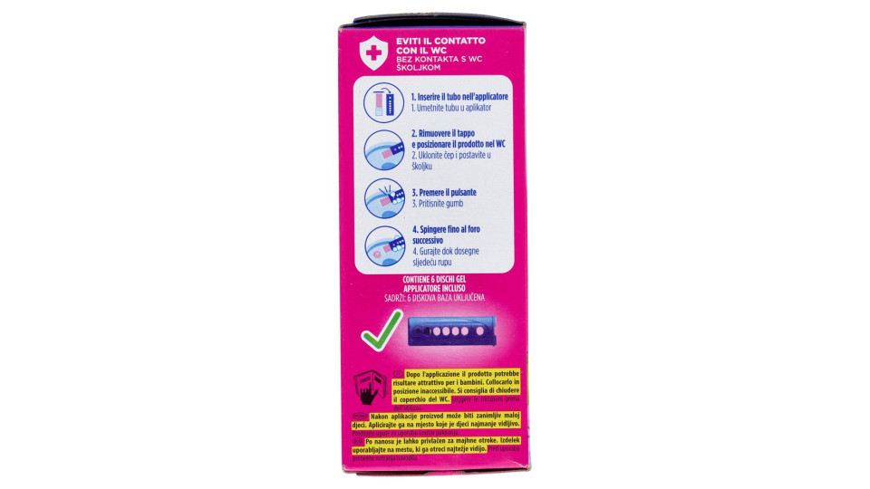 Duck Fresh Discs - Base per Dischi Gel Igienizzanti WC, Fragranza Hibiscus 36ml