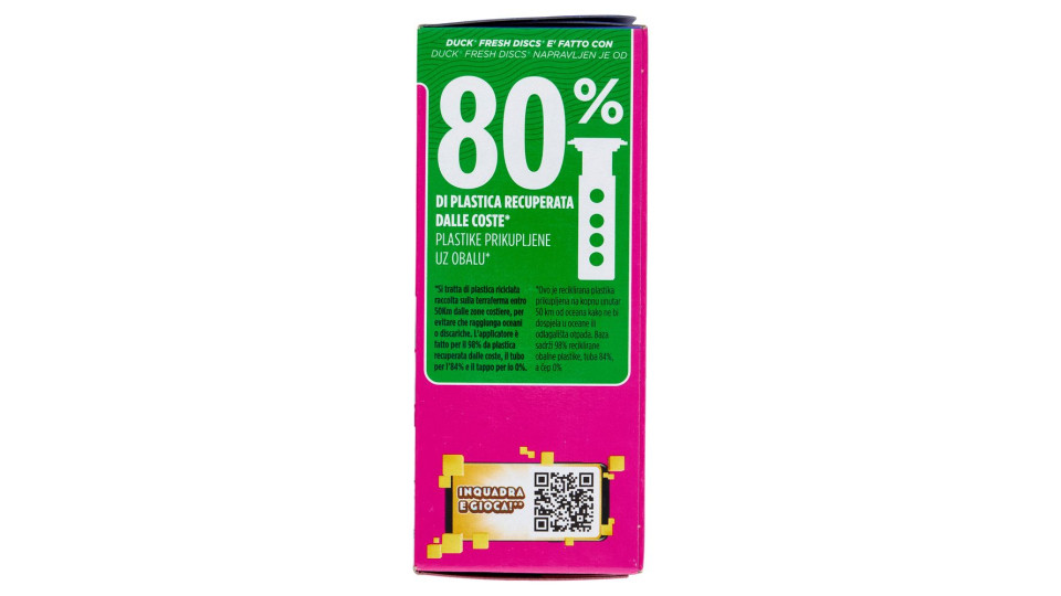 Duck Fresh Discs - Base per Dischi Gel Igienizzanti WC, Fragranza Hibiscus 36ml