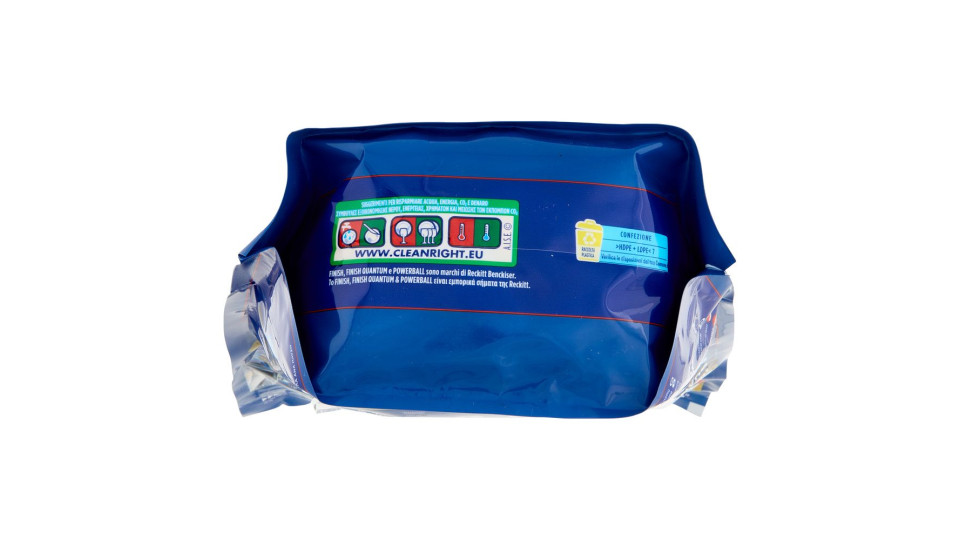 Finish Quantum Limone pastiglie lavastoviglie 18 lavaggi 187,2 g