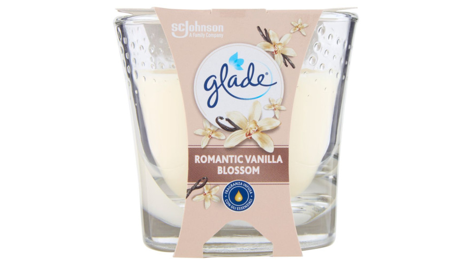 Glade® Candela profumata, fragranza Vaniglia, 112g