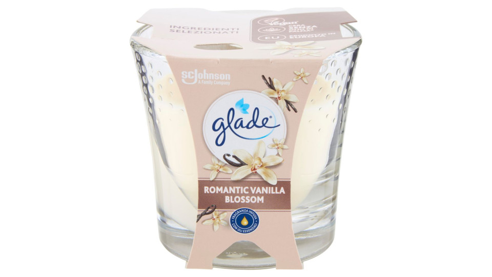 Glade® Candela profumata, fragranza Vaniglia, 112g