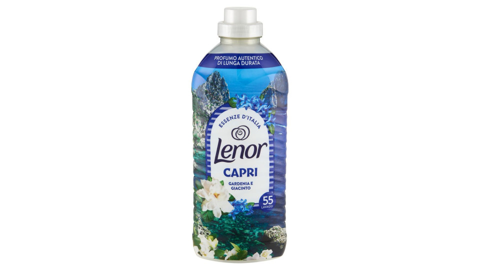 Lenor Essenze D'Italia Capri Ammorbidente Concentrato Gardenia e Giacinto, 42 Lavaggi 882 ml