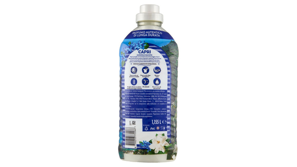 Lenor Essenze D'Italia Capri Ammorbidente Concentrato Gardenia e Giacinto, 42 Lavaggi 882 ml