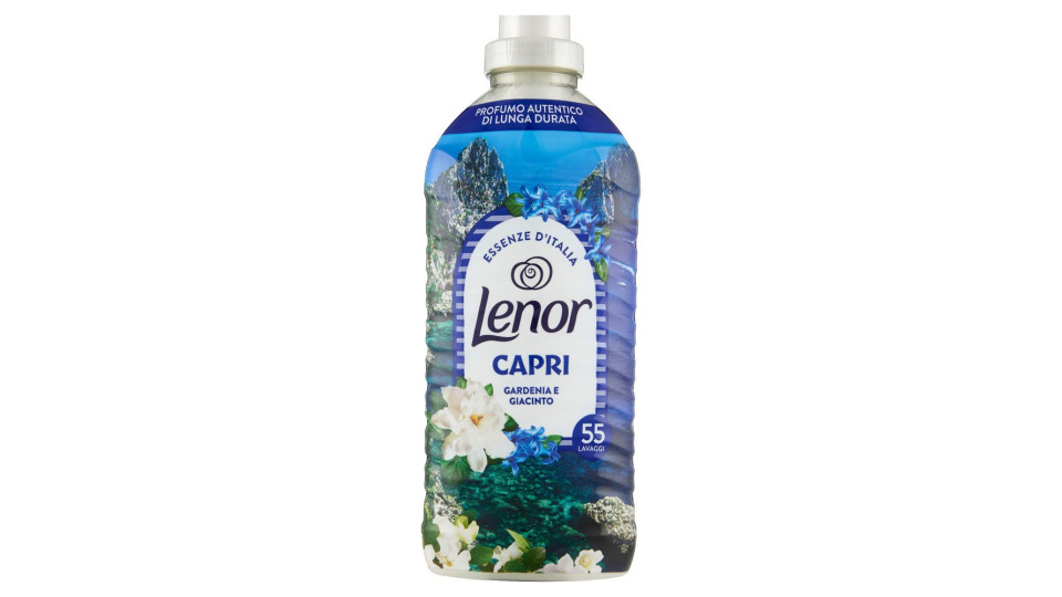 Lenor Essenze D'Italia Capri Ammorbidente Concentrato Gardenia e Giacinto, 42 Lavaggi 882 ml