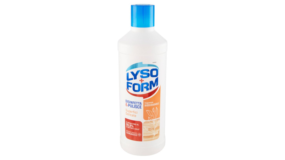Lysoform Protezione Disinfetta & Pulisce Superfici Delicate Gres & Piastrelle 1100 ml