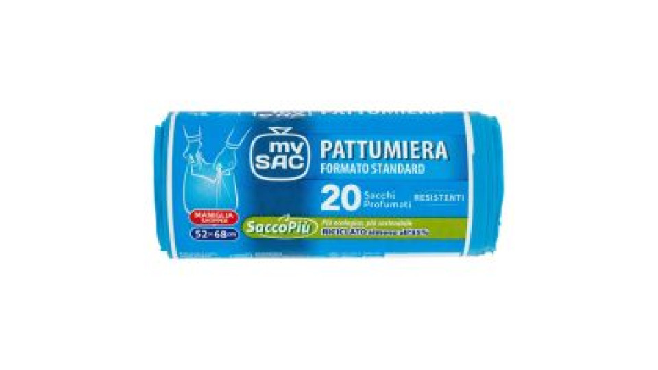 my Sac Pattumiera Formato Standard 52x68cm Sacchi Profumati 20 pz