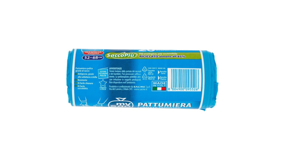 my Sac Pattumiera Formato Standard 52x68cm Sacchi Profumati 20 pz