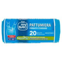 my Sac Pattumiera Formato Standard 52x68cm Sacchi Profumati 20 pz