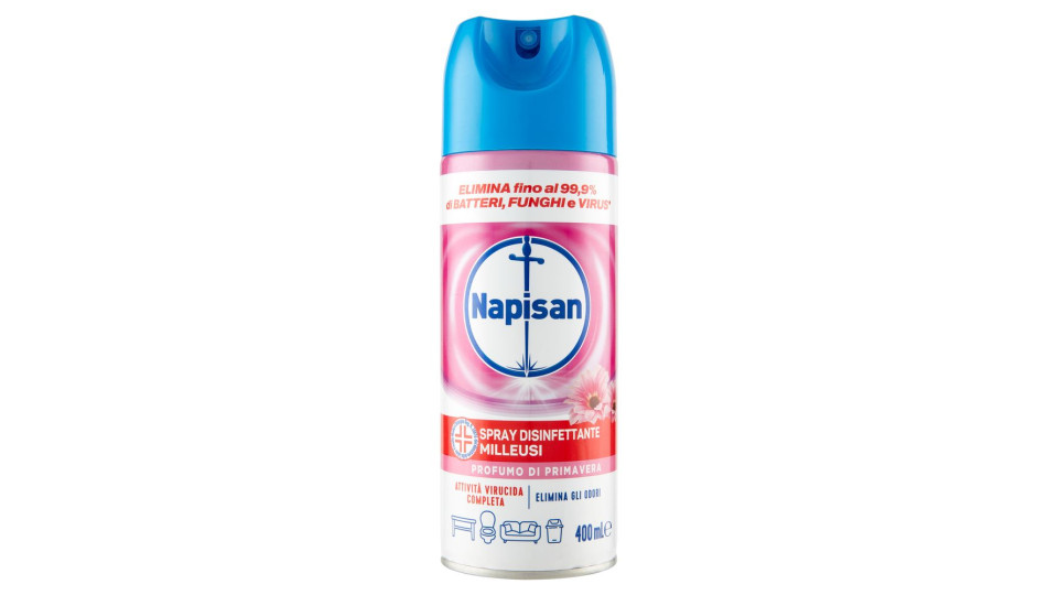 Napisan Spray Disinfettante Milleusi Profumo di Primavera 400 ml