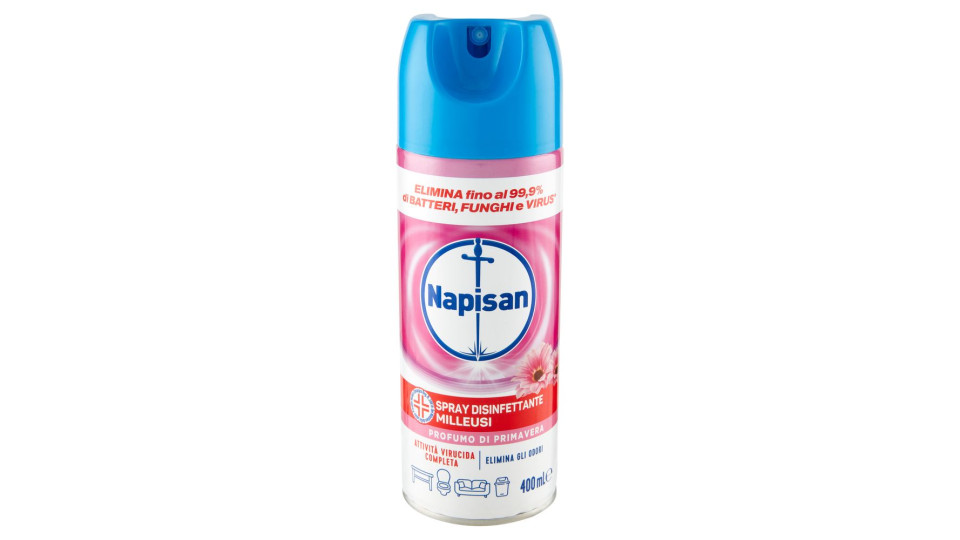 Napisan Spray Disinfettante Milleusi Profumo di Primavera 400 ml