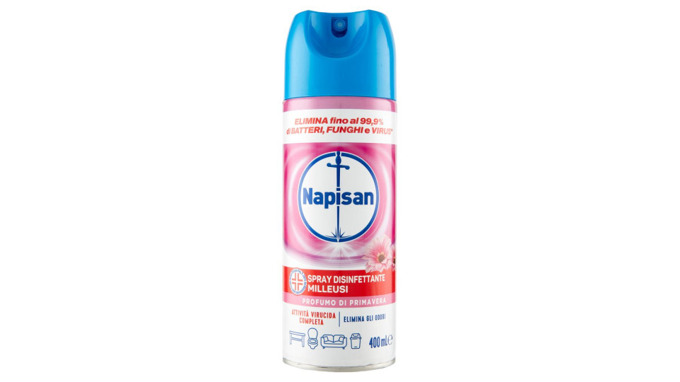 Napisan Spray Disinfettante Milleusi Profumo di Primavera 400 ml
