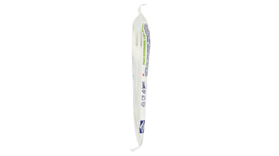 Natural Bibo Forchette Standard Biodegradabili e compostabili 15 pz