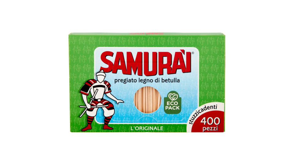 Samurài l'Originale stuzzicadenti 400 pz