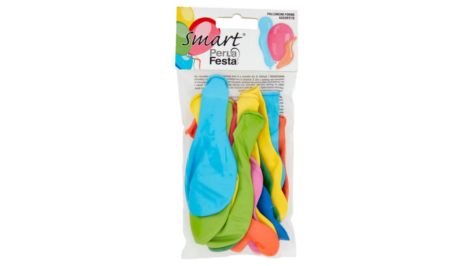 Smart PerLa Festa Palloncini Forme Assortite 18 pz
