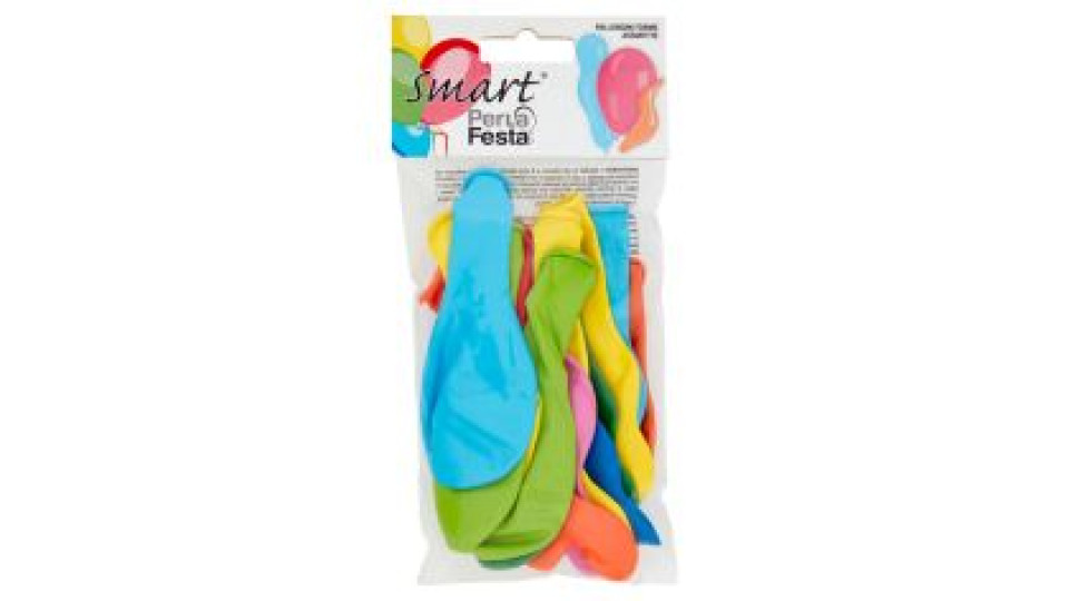 Smart PerLa Festa Palloncini Forme Assortite 18 pz