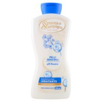 Spuma di Sciampagna Benessere Pelli Sensibili pH Neutro Bagnodoccia crema Idratante 650 ml