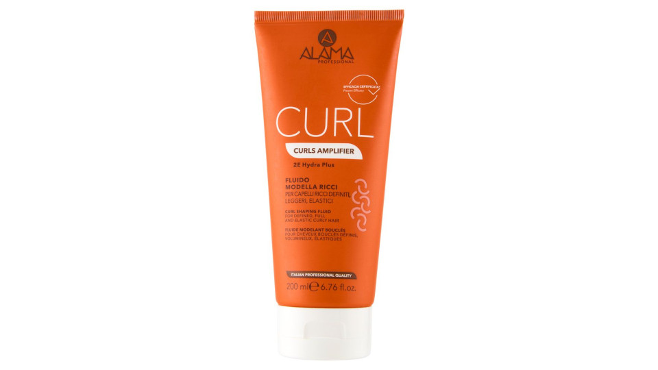 Alama Professional Curl Curls Amplifier Fluido Modella Ricci 200 ml