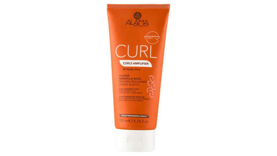 Alama Professional Curl Curls Amplifier Fluido Modella Ricci 200 ml