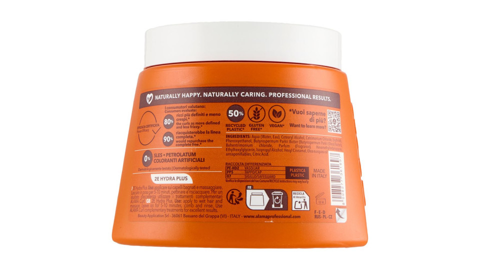 Alama Professional Curl Mask Disciplinante Nutriente 500 ml