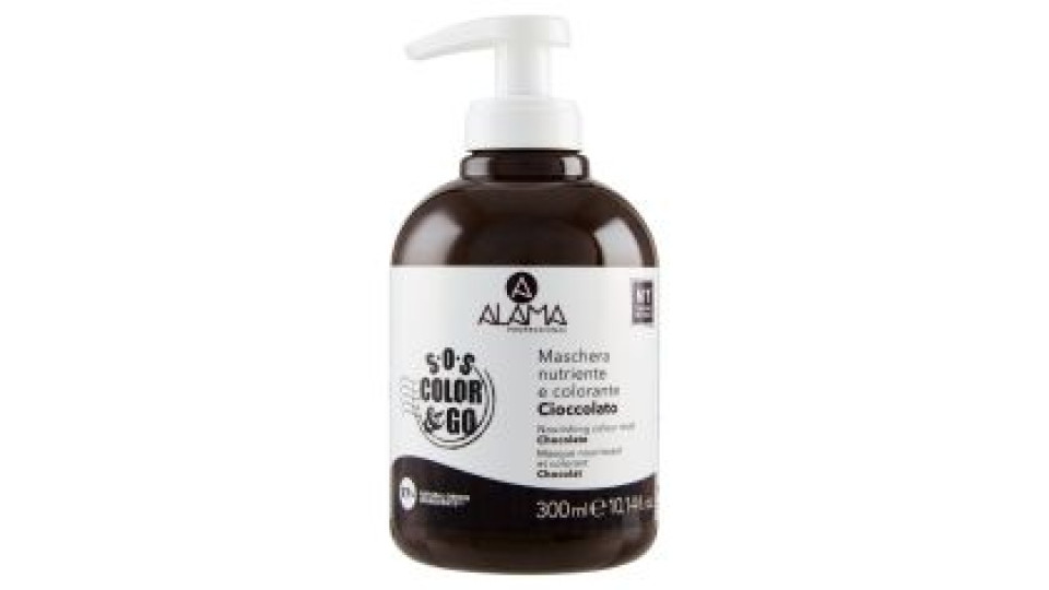 Alama Professional S.O.S. Color & Go Maschera nutriente e colorante Cioccolato 300 ml