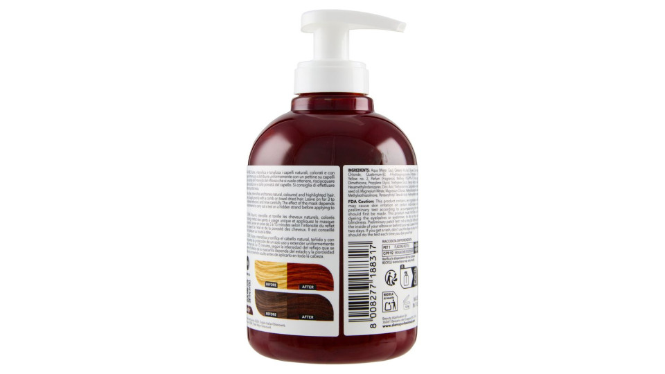 Alama Professional S.O.S. Color & Go Maschera nutriente e colorante Rame 300 ml