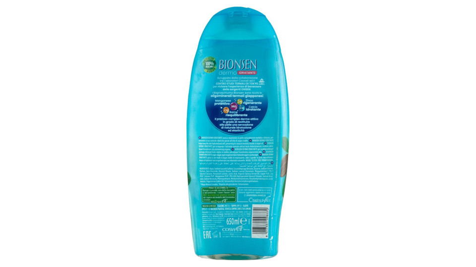Bionsen dermo Idratante Bath & Shower Gel 650 ml