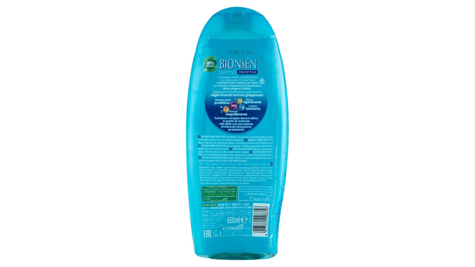 Bionsen dermo Protettivo Bath & Shower Gel 650 ml