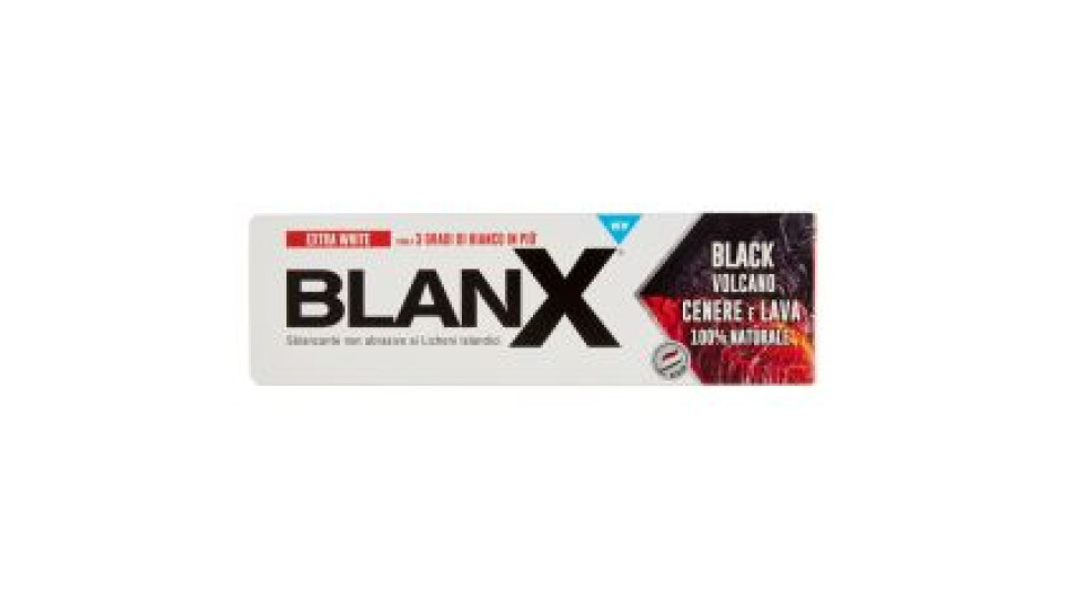 Blanx Black Volcano Cenere e Lava 100% Naturale 75 ml