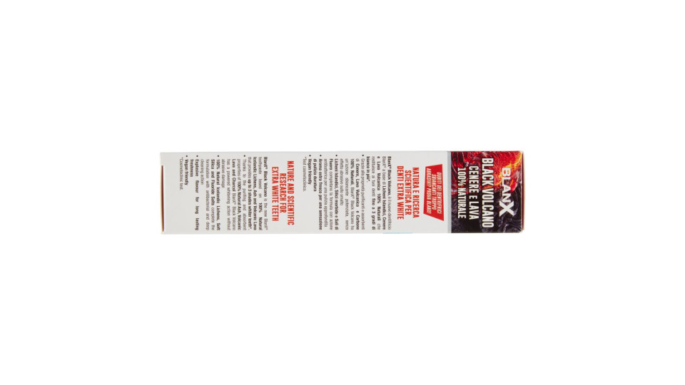 Blanx Black Volcano Cenere e Lava 100% Naturale 75 ml