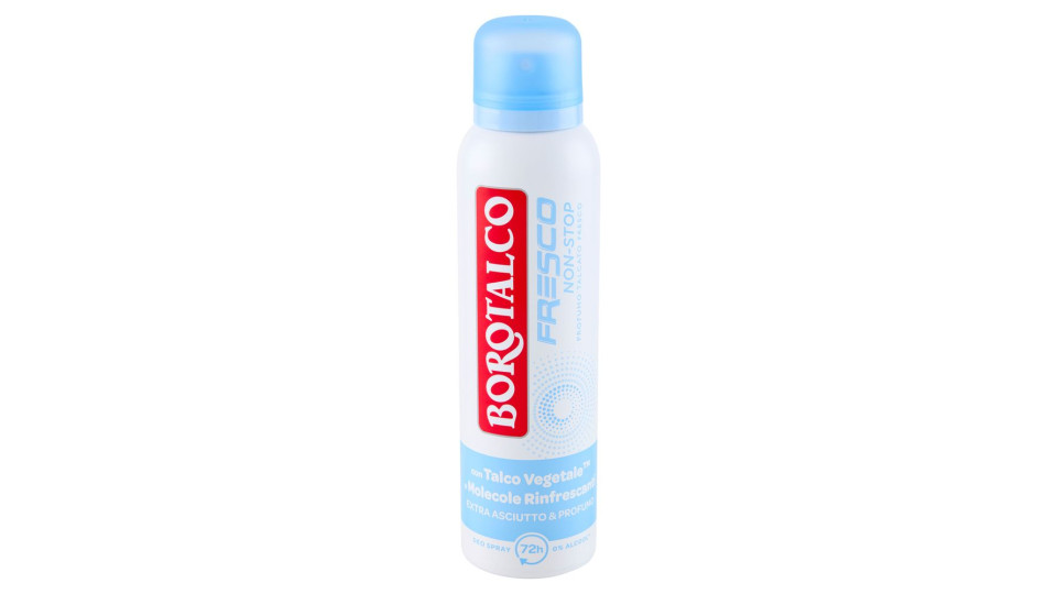 Borotalco Fresco Non-Stop Profumo Talcato Fresco 150 ml