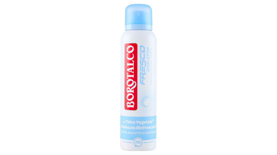 Borotalco Fresco Non-Stop Profumo Talcato Fresco 150 ml