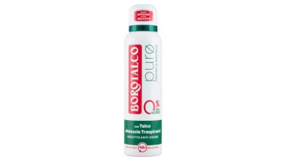 Borotalco purø Profumo di Borotalco Deo 0% Sali 150 ml